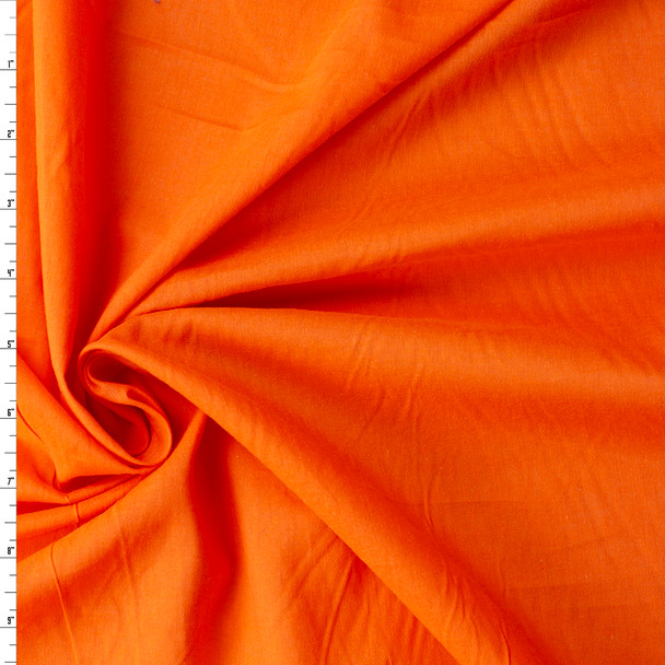 Orange Cotton Voile #32109 Fabric By The Yard