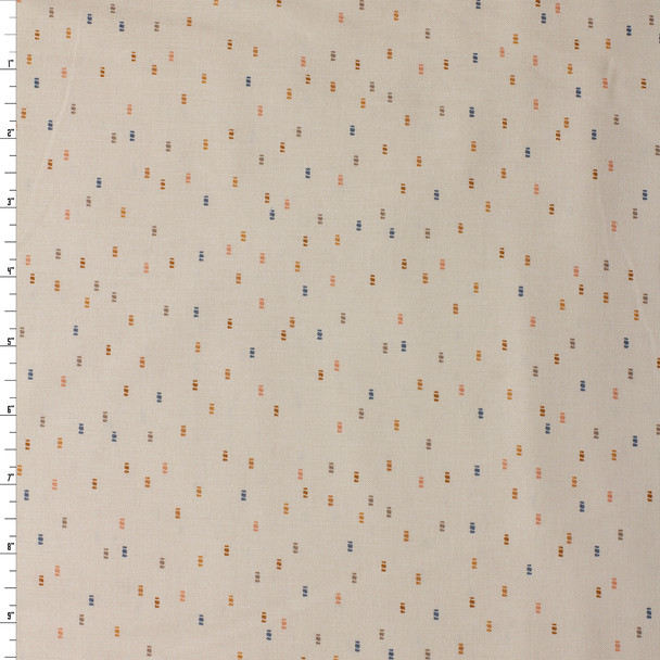 Cotton-Tale Lemon Confetti Cotton Woven from FIGO #32130 Fabric By The Yard