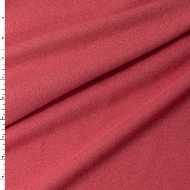 Dusty Azalea Peached Cotton Blend Sweatshirt Fleece from ‘Beyond Yoga’ #32150 Fabric By The Yard