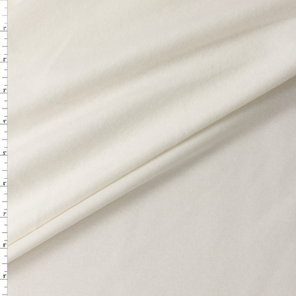 Offwhite Peached Cotton Blend Sweatshirt Fleece from ‘Beyond Yoga’ #32176 Fabric By The Yard