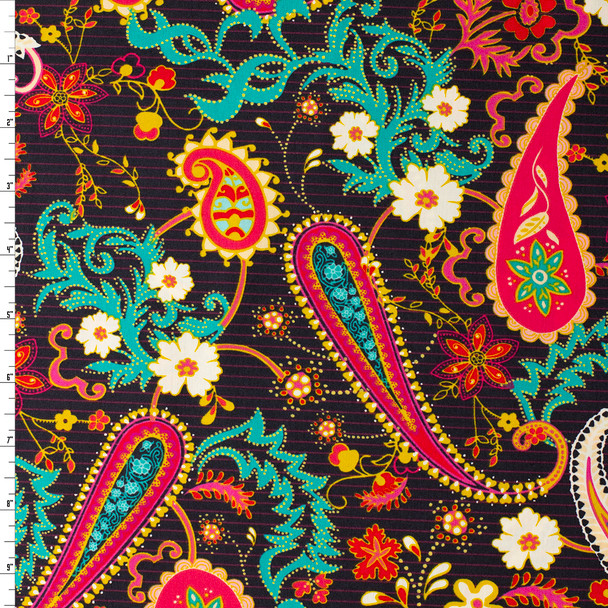 Nuncia — NUC-11982 — Paisleys Forever Boheme Cotton Poplin from Art Gallery Fabrics #32214 Fabric By The Yard