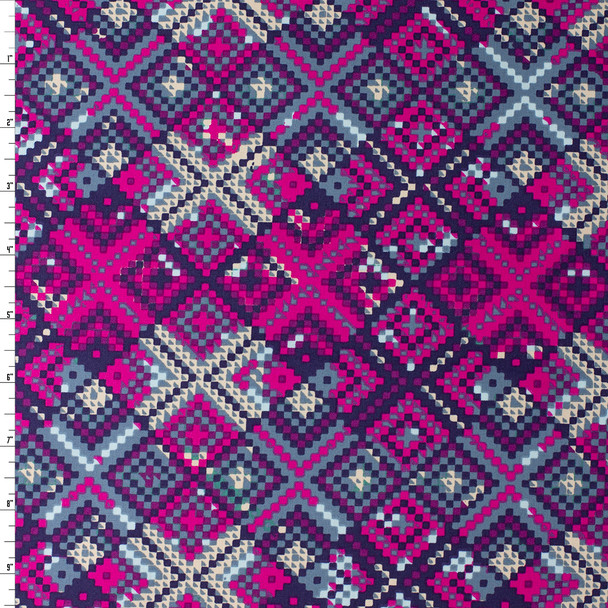 Mystical Land — MSL-23966 — Refractions Violet Cotton Poplin from Art Gallery Fabrics #32232 Fabric By The Yard