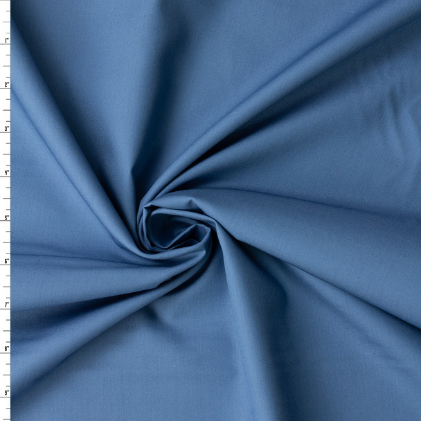 Denim Blue Pure Solids Cotton Poplin from Art Gallery Fabrics #32258 Fabric By The Yard
