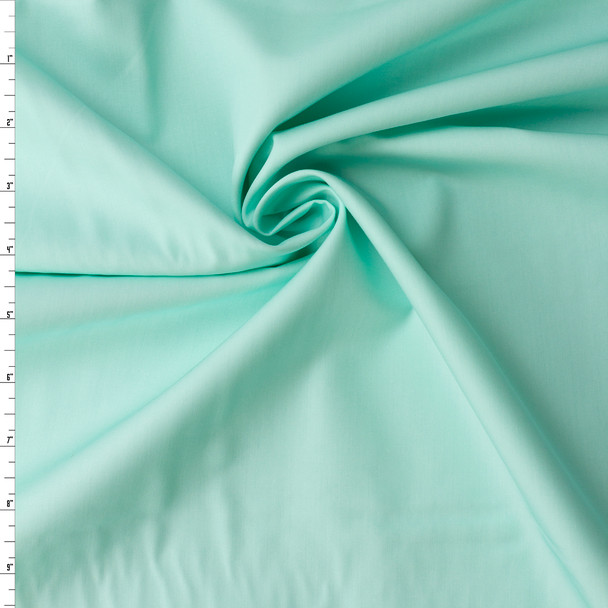 Aqua Pure Solids Cotton Poplin from Art Gallery Fabrics #32261 Fabric By The Yard