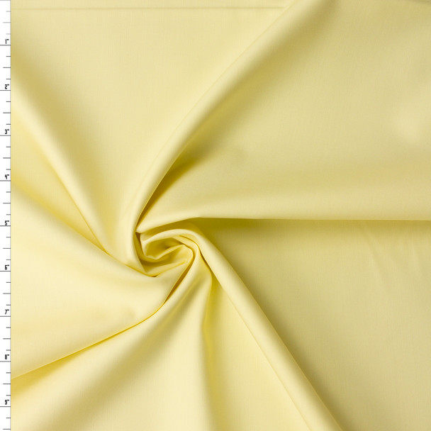 Buttermilk Pure Solids Cotton Poplin from Art Gallery Fabrics #32272 Fabric By The Yard