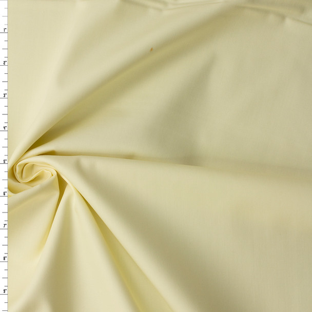 Chamomile Pure Solids Cotton Poplin from Art Gallery Fabrics #32273 Fabric By The Yard
