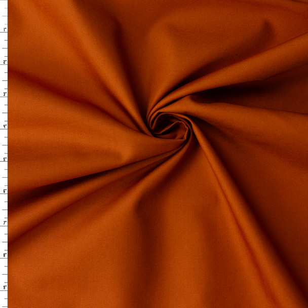 Chocolate Pure Solids Cotton Poplin from Art Gallery Fabrics #32281 Fabric By The Yard