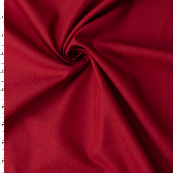 Candied Cherry Pure Solids Cotton Poplin from Art Gallery Fabrics #32284 Fabric By The Yard