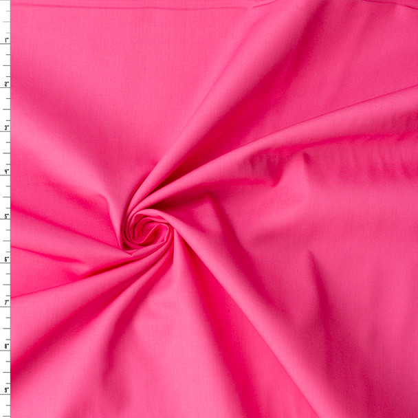 Fucshia Pure Solids Cotton Poplin from Art Gallery Fabrics #32290 Fabric By The Yard