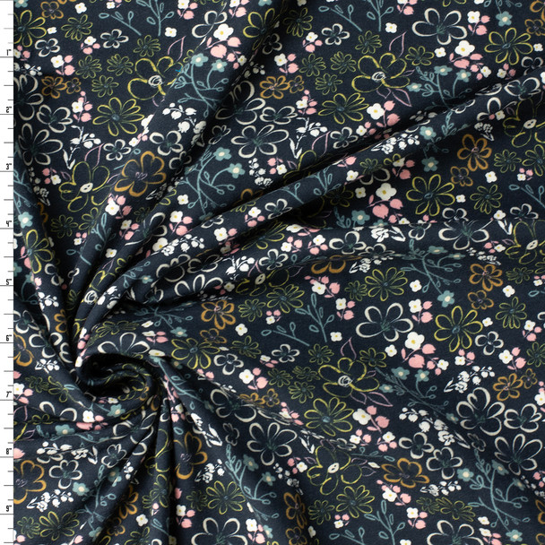 Liten Ditsy Stretch Cotton Jersey Knit from Art Gallery Fabrics #32309 Fabric By The Yard