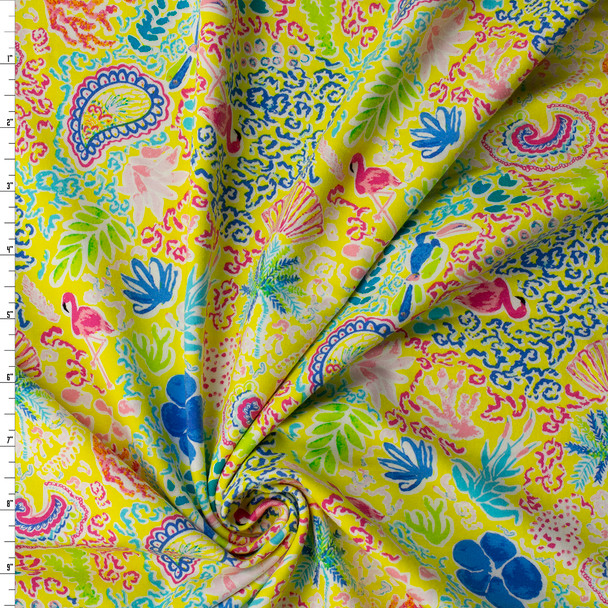 Beach Treasures Incandescent Stretch Cotton Jersey Knit from Art Gallery Fabrics #32316 Fabric By The Yard