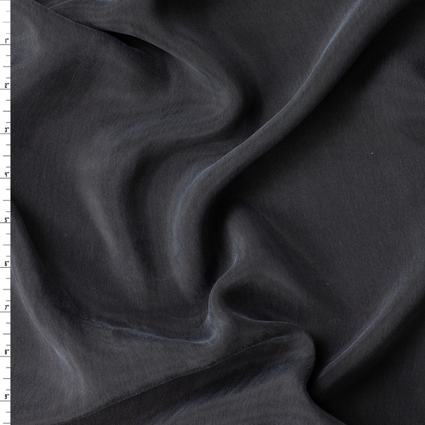 Black Cupro Challis #32371 Fabric By The Yard