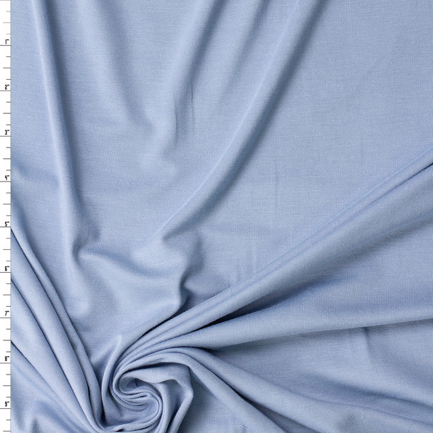 Light Blue Modal/Spandex Jersey Knit #32415 Fabric By The Yard