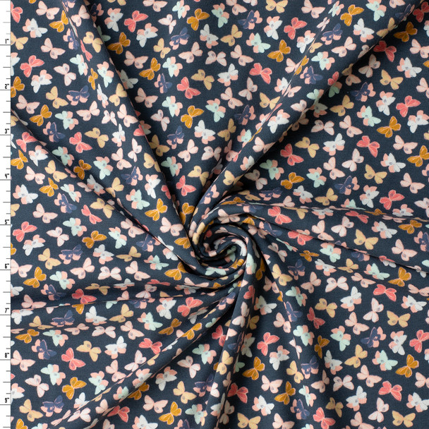 Mothlike Shadows Deep Stretch Cotton Jersey Knit from Art Gallery Fabrics #32470 Fabric By The Yard