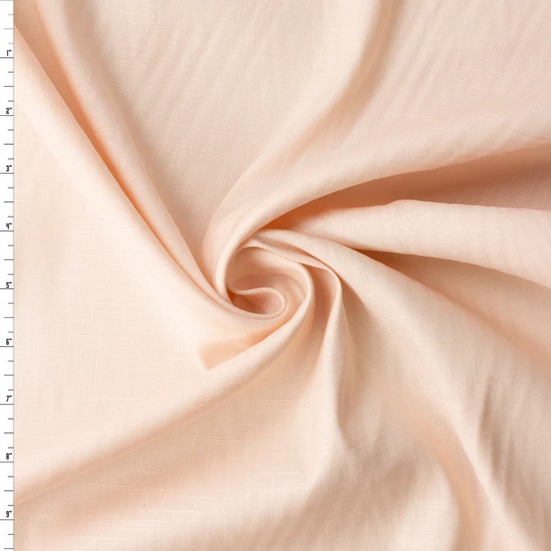 Blush Stretch Viscose/Linen #32553 Fabric By The Yard