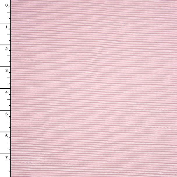 Pink Accordion Poly Knit
