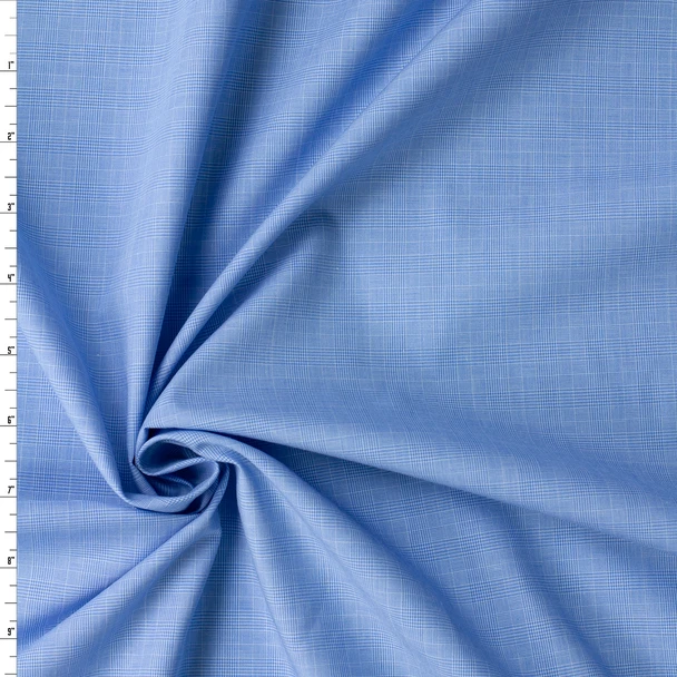 Chambray Blue Japanese Cotton Shirting #32757 Fabric By The Yard