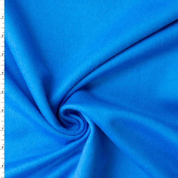 Turquoise Double Faced Pure Cashmere Coating from Piacenza #32783 Fabric By The Yard