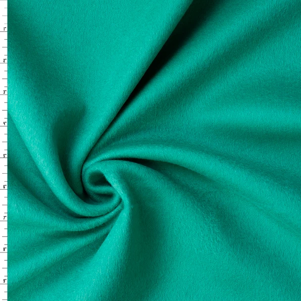 Sea Green Double Faced Pure Cashmere Coating from Piacenza #32784 Fabric By The Yard