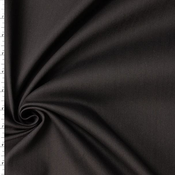 Black 10.7oz. Italian Stretch Bull Denim from Jacob Cohën #32803 Fabric By The Yard