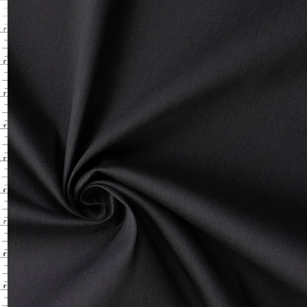 Black 7.5oz. Stretch Denim #32942 Fabric By The Yard