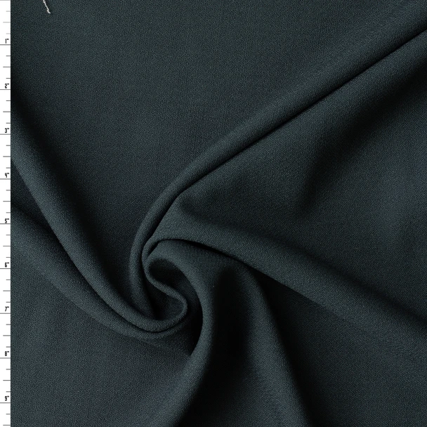 Dark Hunter Wool Crepe #33005 Fabric By The Yard
