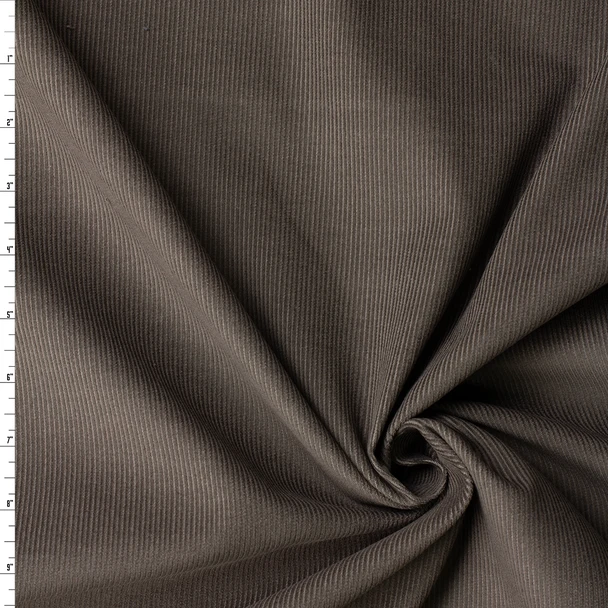 Taupe 14 Wale Corduroy #33008 Fabric By The Yard