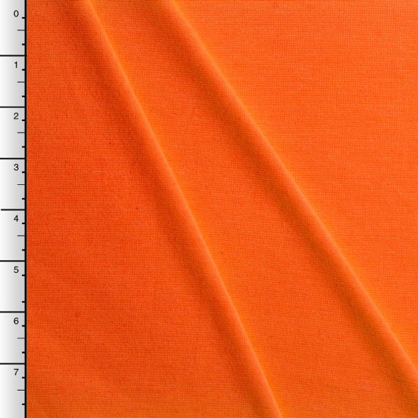 Neon Orange Midweight Stretch Ponte De Roma