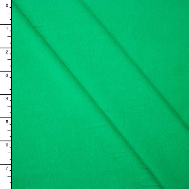 Bright Green Midweight 4-Way Stretch Cotton/Lycra