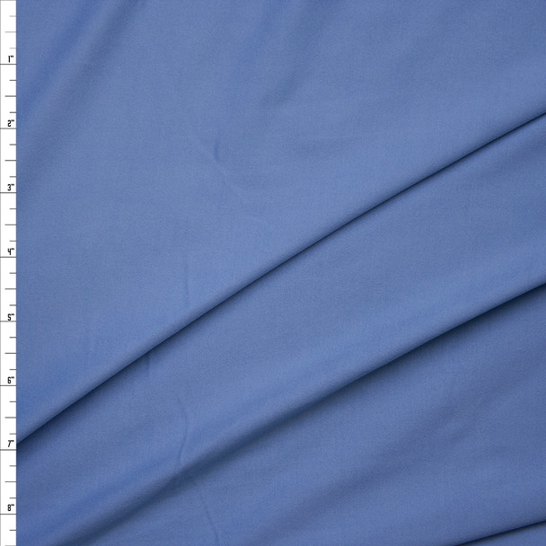 Baby Blue Double Brushed Poly Spandex Fabric By The Yard