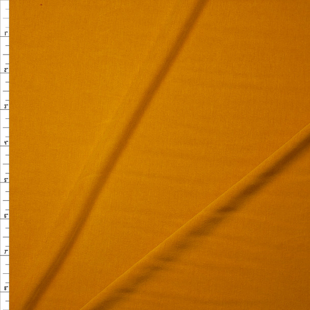 Mustard Sand Washed Poly/Modal Jersey Knit Fabric By The Yard