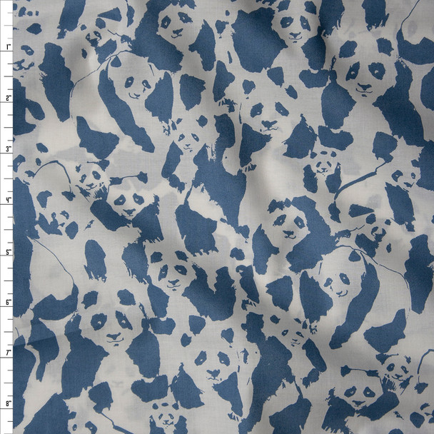 “Pandalings Pod Night” Cotton Lawn Print from Art Gallery Fabrics Fabric By The Yard