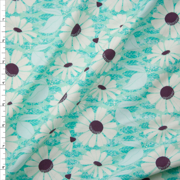 Abiding Dew Cotton/Spandex Jersey Knit from Art Gallery Fabrics Fabric By The Yard