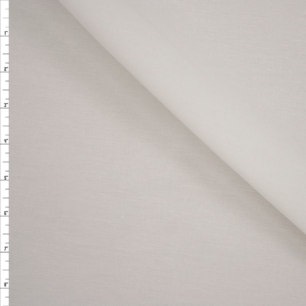 White Bleached Midweight Muslin Fabric By The Yard