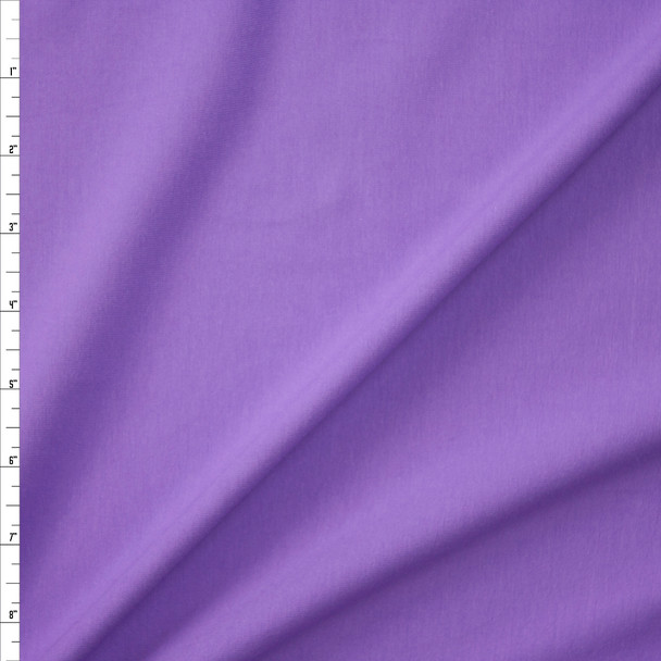 Lavender Stretch Cotton/Spandex Jersey Knit Fabric By The Yard