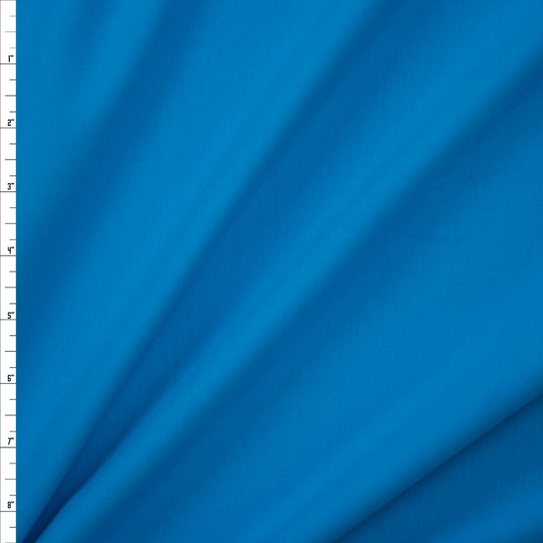 Turquoise Stretch Cotton/Spandex Jersey Knit Fabric By The Yard