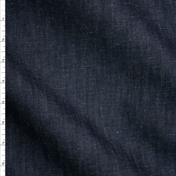 Indigo #4 Designer Midweight Denim from ‘True Religion’ Fabric By The Yard