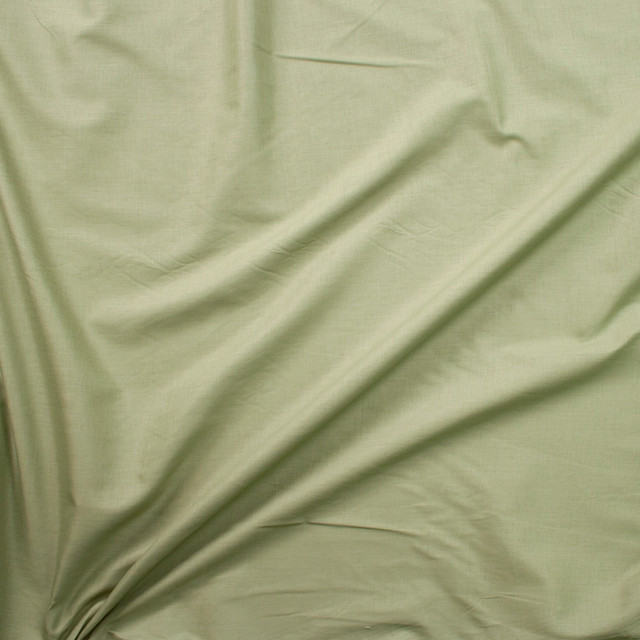 Cali Fabrics Lime Green Cotton Lawn Fabric by the Yard