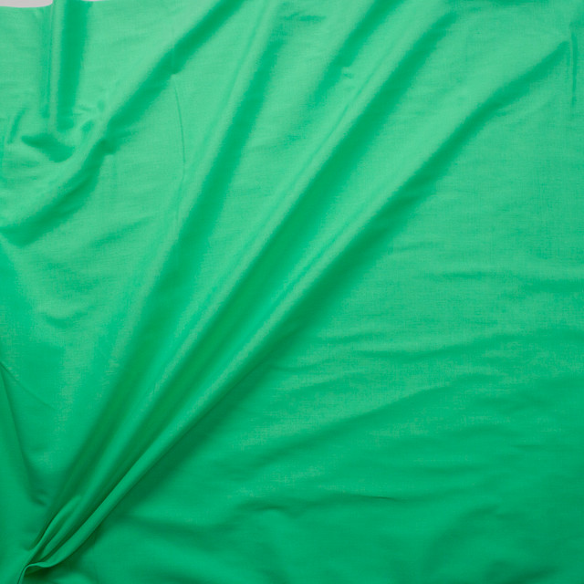 Cali Fabrics Lime Green Cotton Lawn Fabric by the Yard