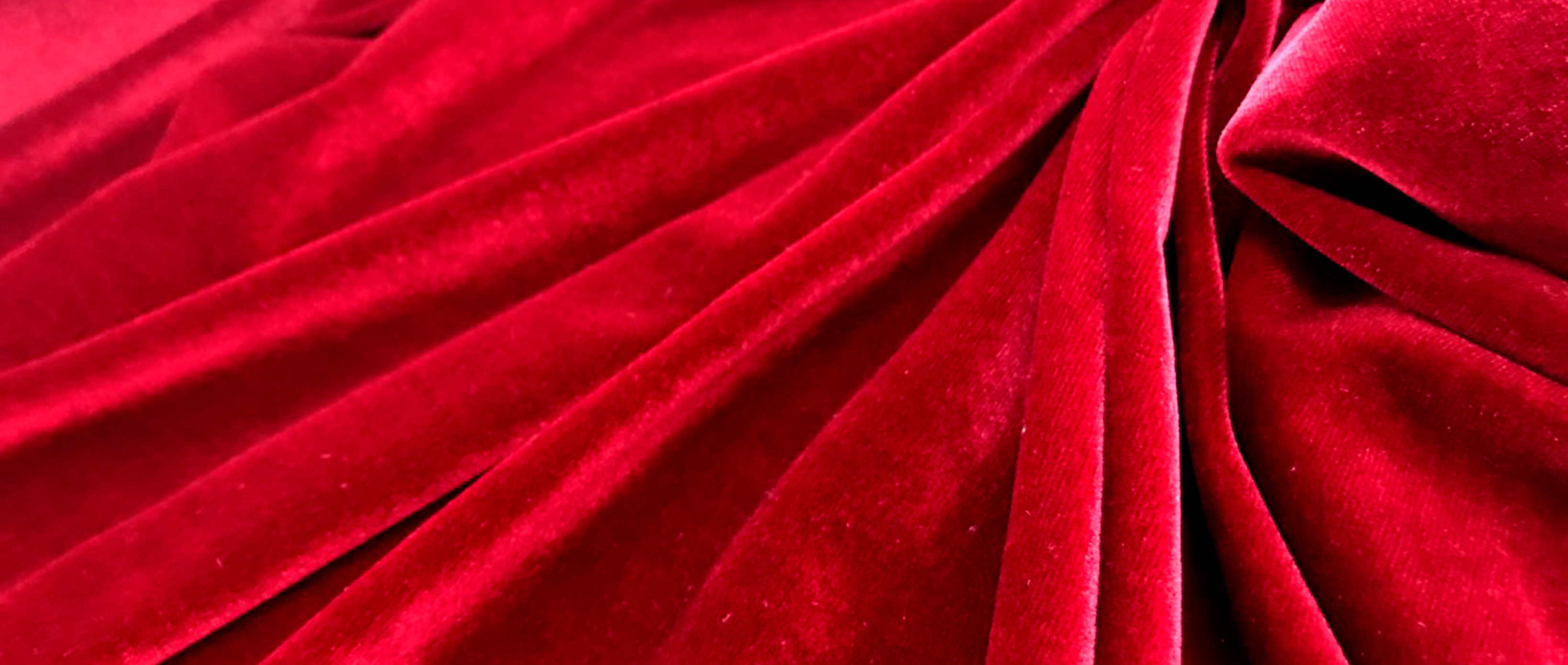 Red Luxury Crushed Stretch Velvet