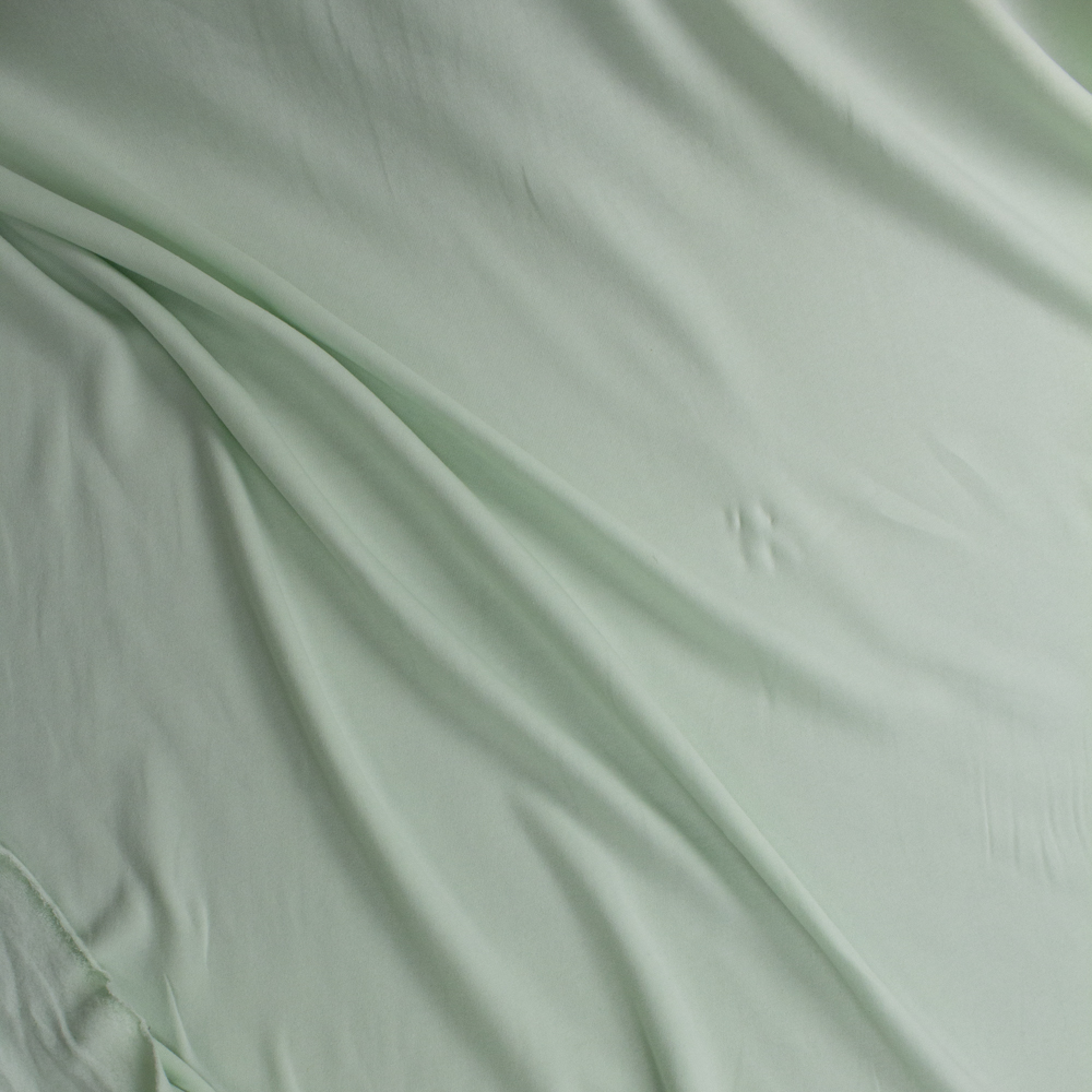 Mint Green Midweight Extra Wide Poly Sweatshirt Fleece Fabric By The Yard - Wide shot