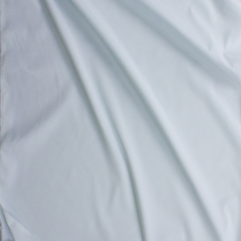 Ice Blue Stretch Poly Lining Fabric By The Yard - Wide shot