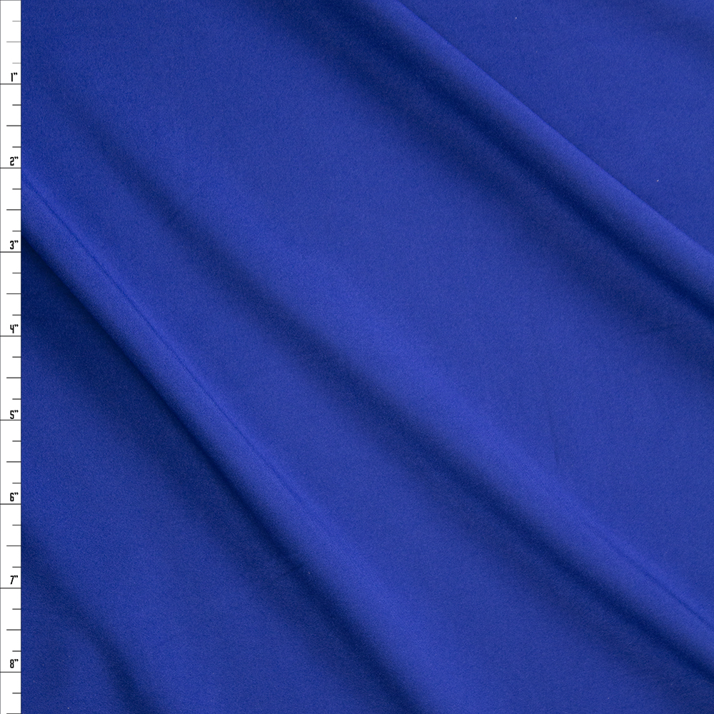 Royal Blue Stretch Poly Lining Fabric By The Yard