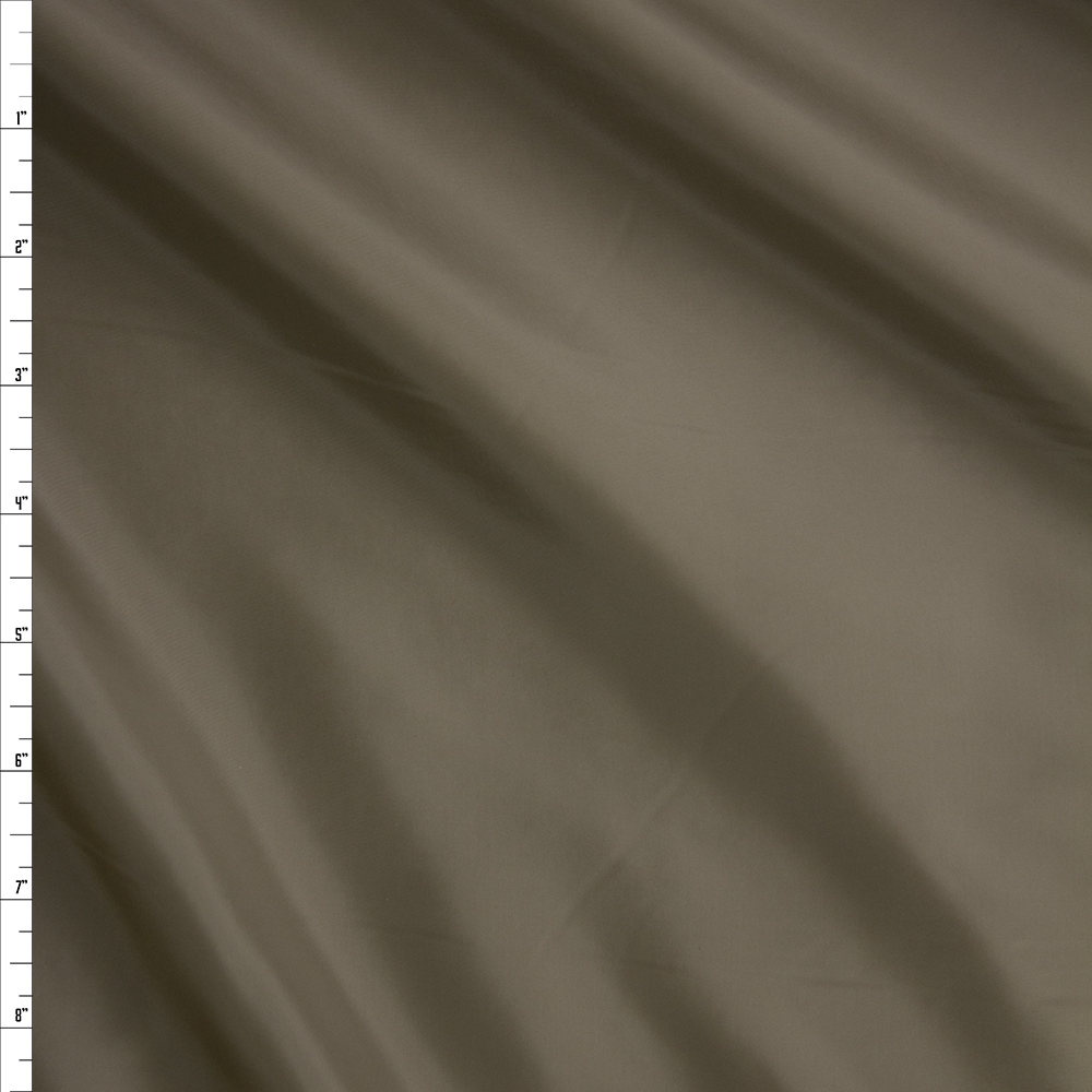 Taupe Polyester Lining Fabric By The Yard