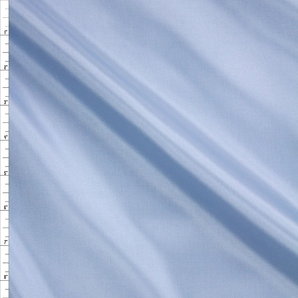 Sky Blue Acetate Lining Fabric By The Yard