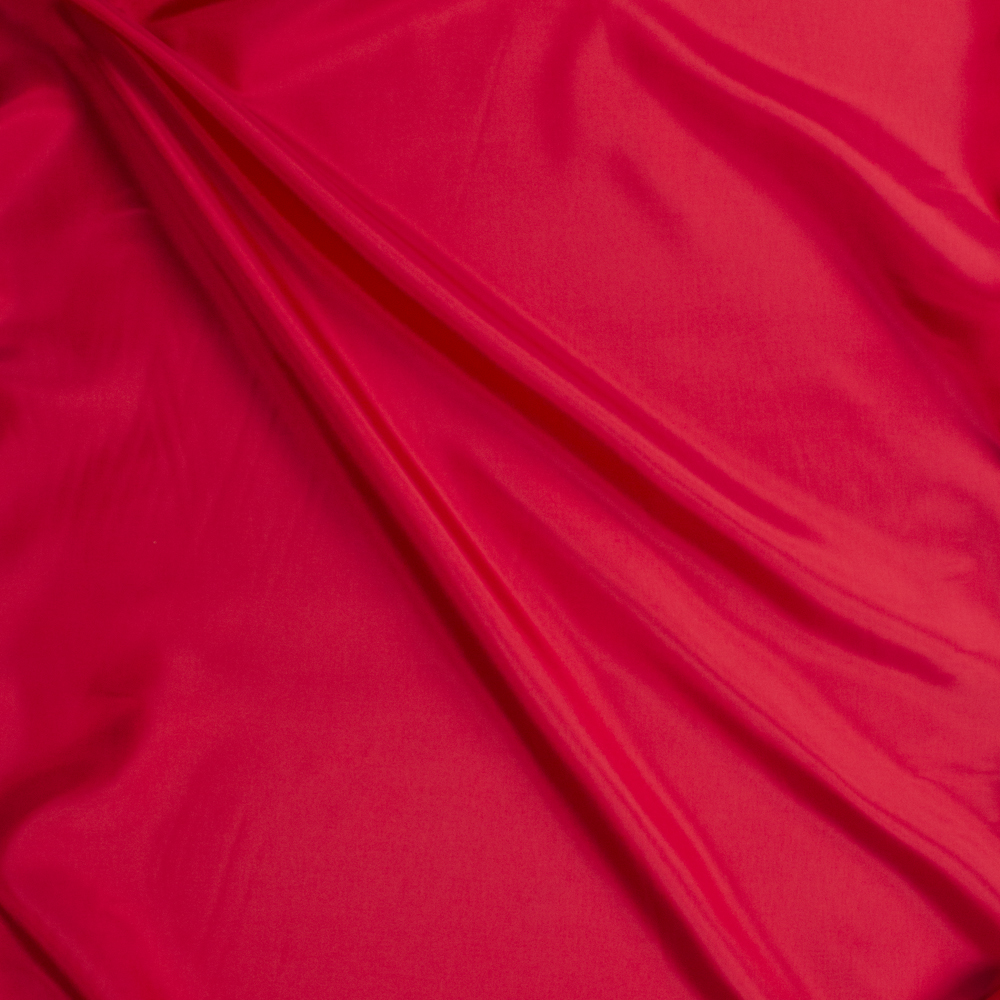 Red Acetate Lining Fabric By The Yard - Wide shot