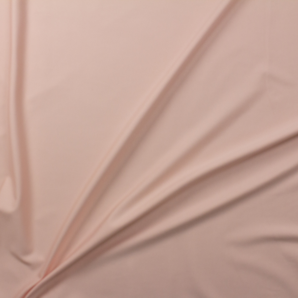 Light Peach Designer Midweight Stretch Ponte Fabric By The Yard - Wide shot