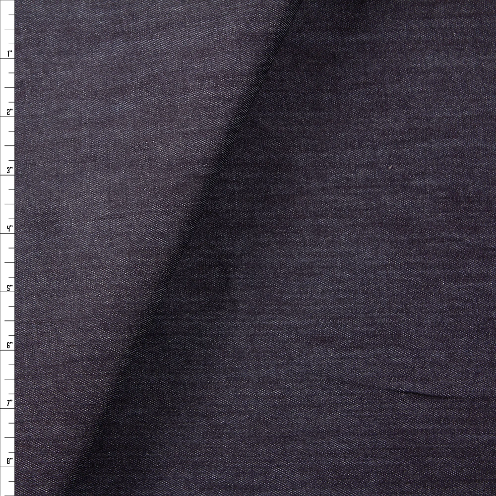 Dark Indigo #2 Designer Denim From ‘True Religion’ Fabric By The Yard