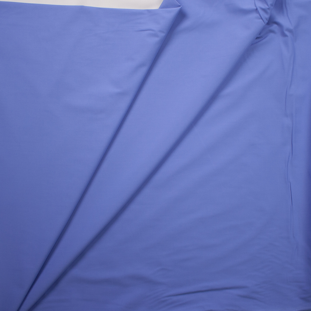 Sky Blue Designer Stretch Midweight Poplin Fabric By The Yard - Wide shot