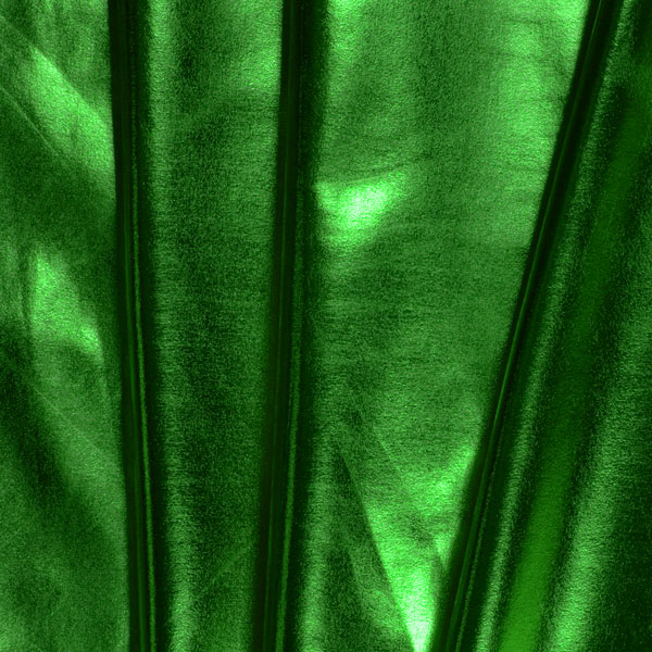 Kelly Green Lycra Lame Fabric